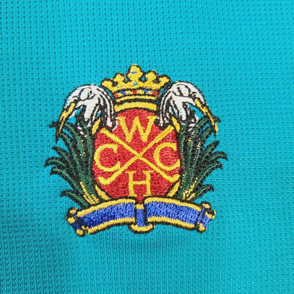 Callaway Golf Polo Shirt Men's XL Blue Teal Opti-Dri Weston Hills Country Club - Picture 5 of 12